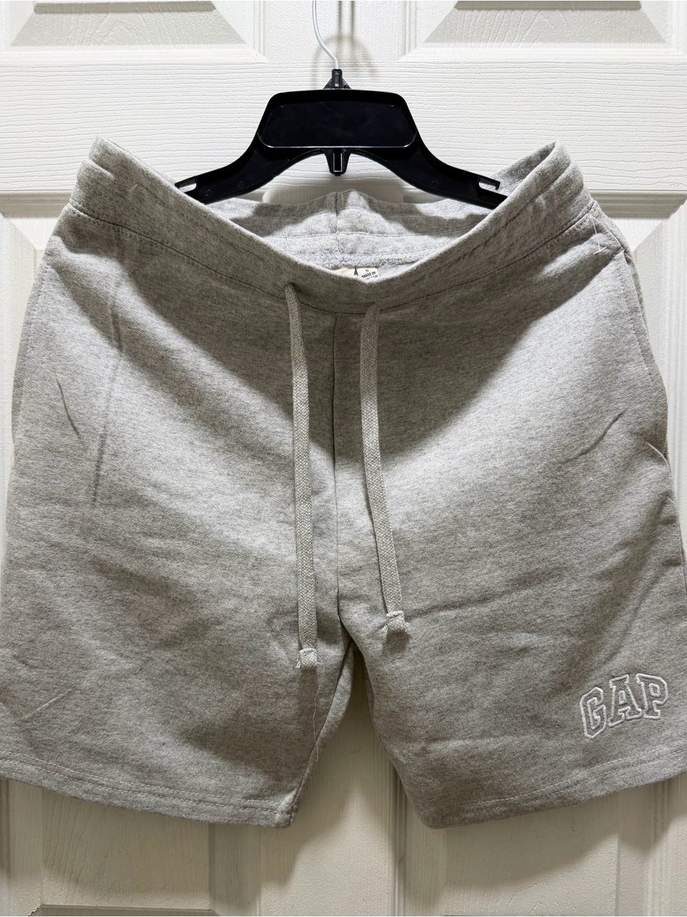 GAP Light Gray Athletic Drawstring Shorts